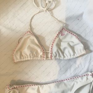 Billabong Bikini white & pink